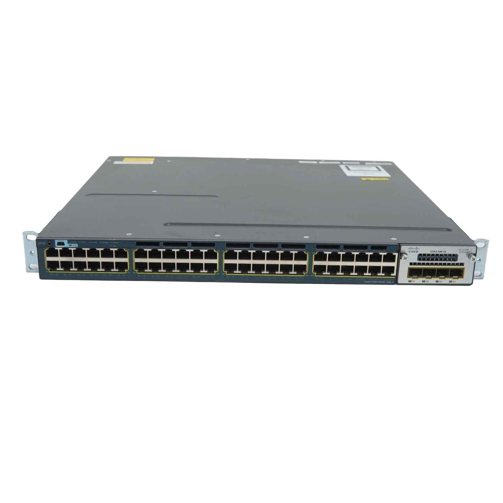Cisco Catalyst 3560-S WS-C3560X-48P-S 48-Port Managed Gigabit Switch