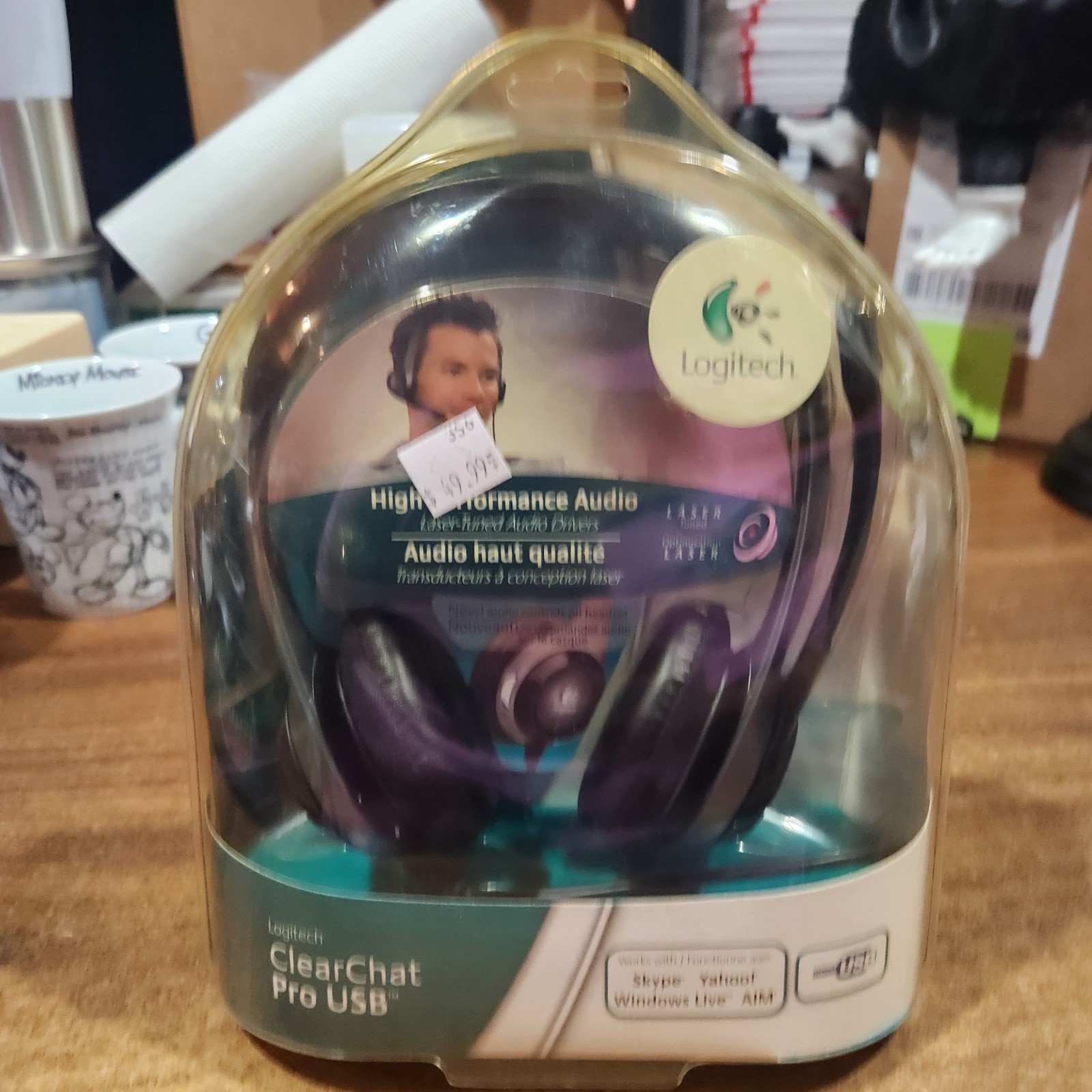 Logitech Clear Chat Pro USB High Performance Audio Headset NEW in Package