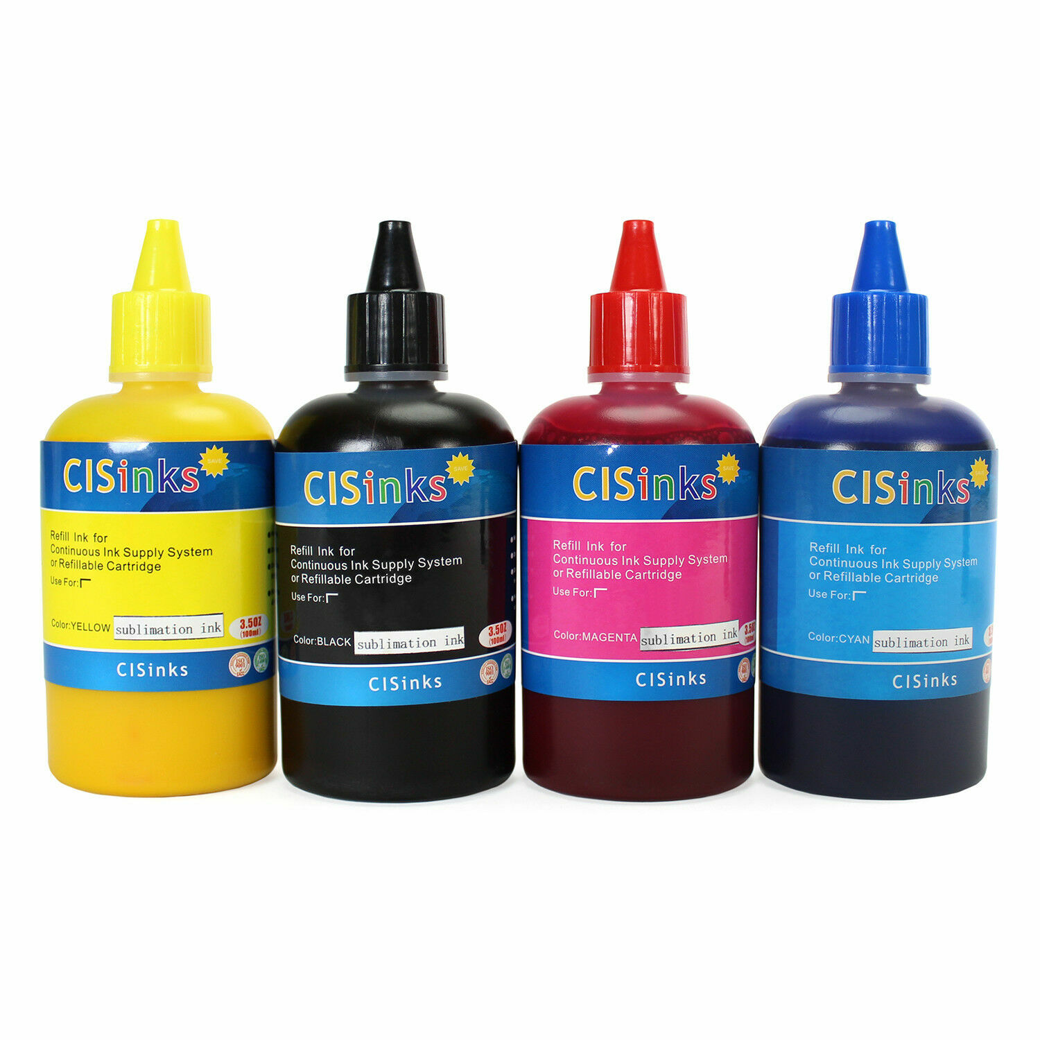 CISinks T220 Non-OEM Sublimation Refill Ink Bottle Alternative for WF-3620