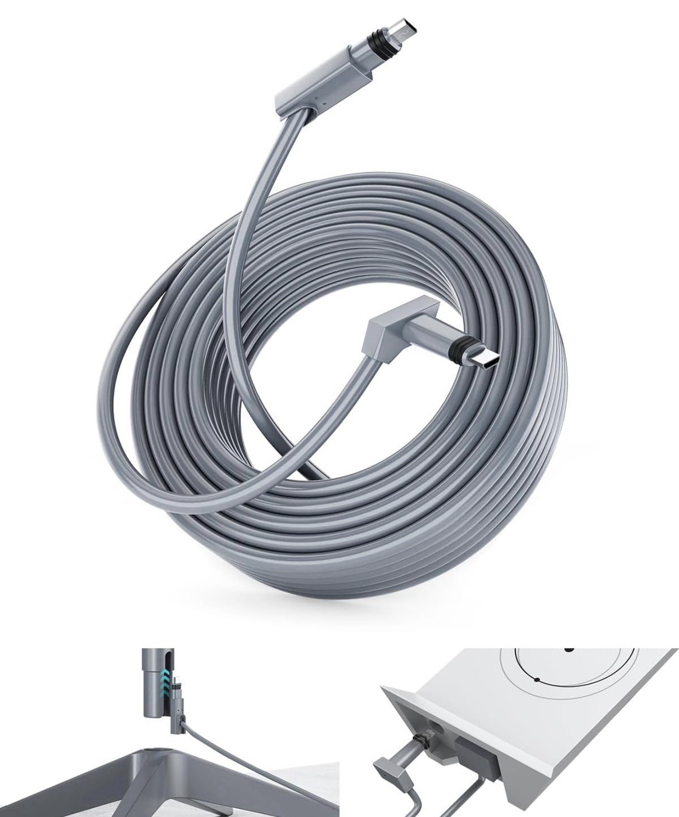 150FT/46M Starlink Gen  2 Cable – Waterproof Replacement Extension Cord for