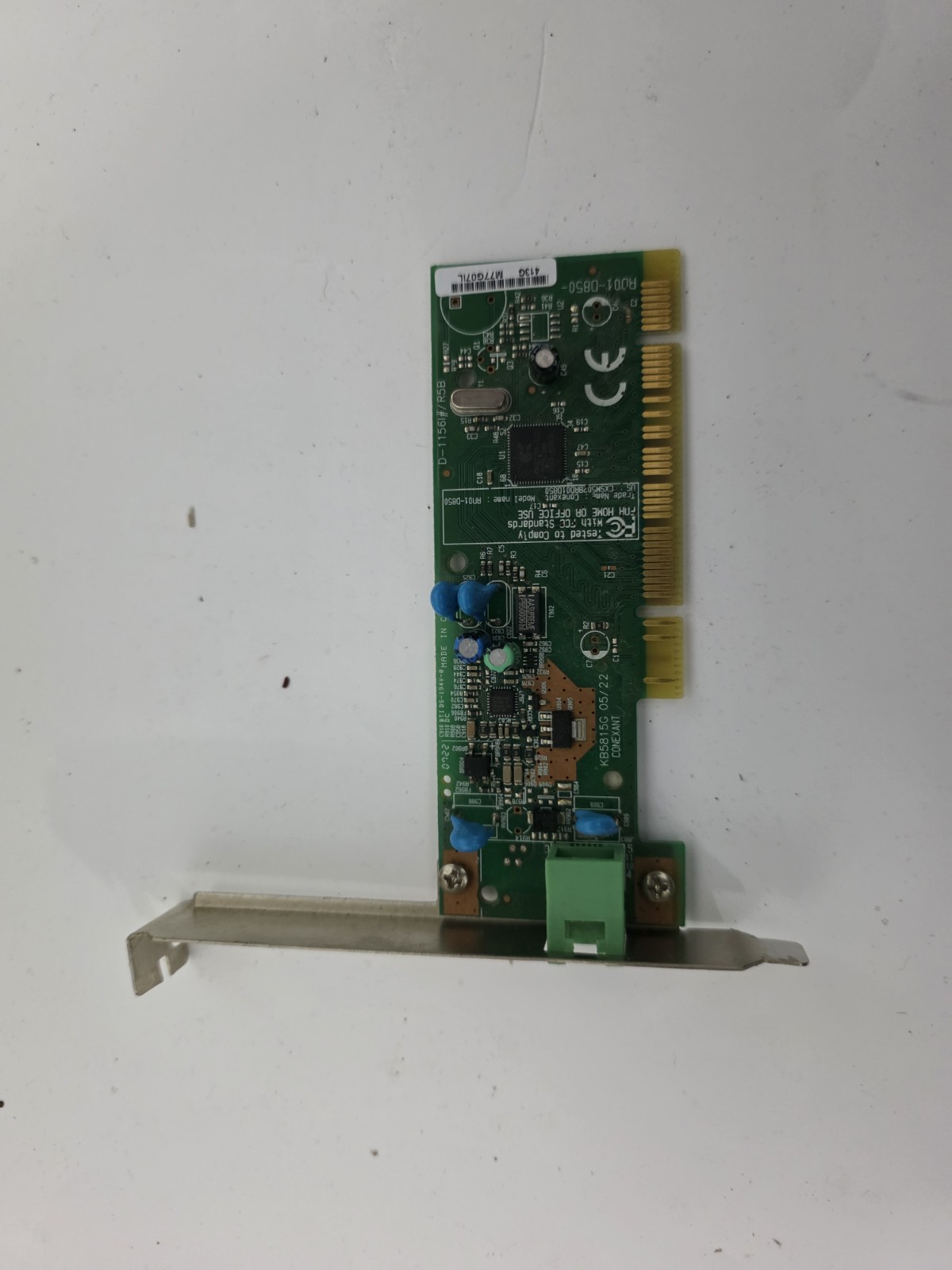 Conexant Internal Modem Card KB5815G Data Fax PCI Card HP 5188-2907