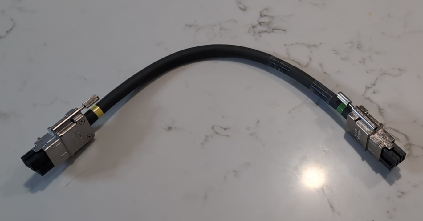 CAB-SPWR-30CM Genuine Cisco 37-1122-01 30cm Stack Power Cable