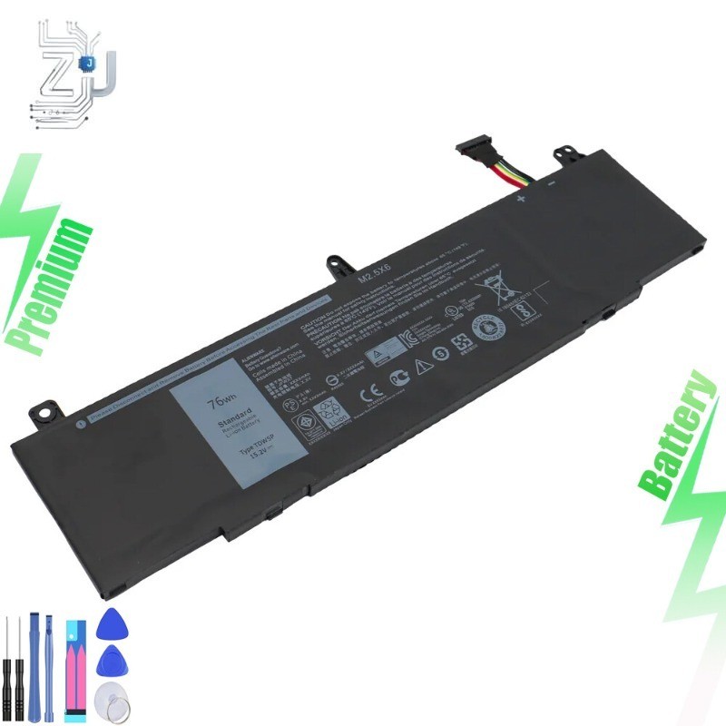 Dell Alienware TDW5P V9XD7 Laptop Battery for 13 R3 ALW13C-D1738 ALW13CR-2718