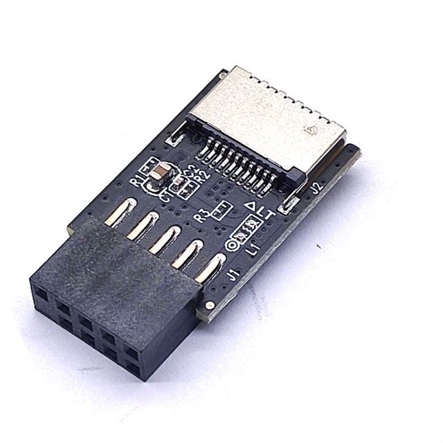 Connector Card Motherboard TYPE-E 2.0 9Pin USB2.0 Converter A-KEY Header