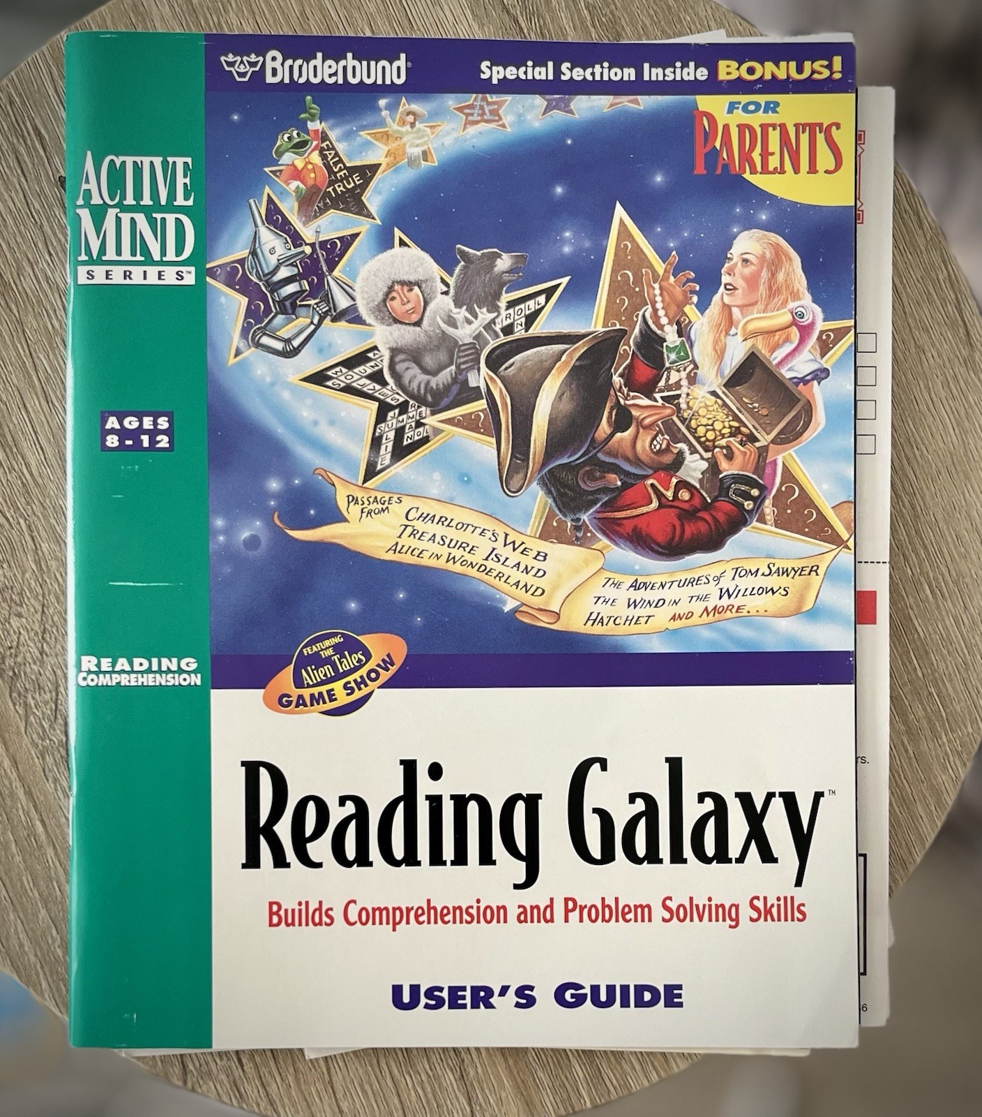 Reading Galaxy Broderbund Active Mind User’s Guide + Troubleshooting Manual Read
