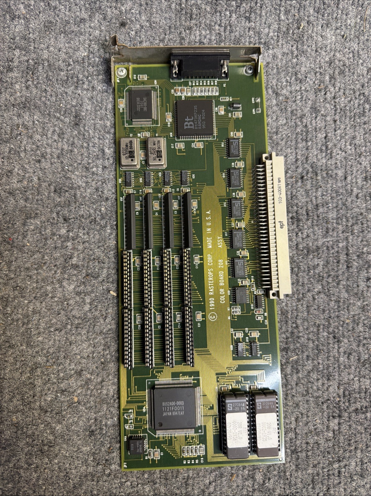 RasterOps Colorboard 208 Color Video Card Apple Macintosh Quadra 950 Nubus