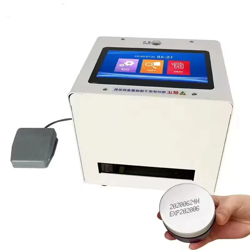 Desktop Inkjet Marking Machine for Packaging Production Line Coding