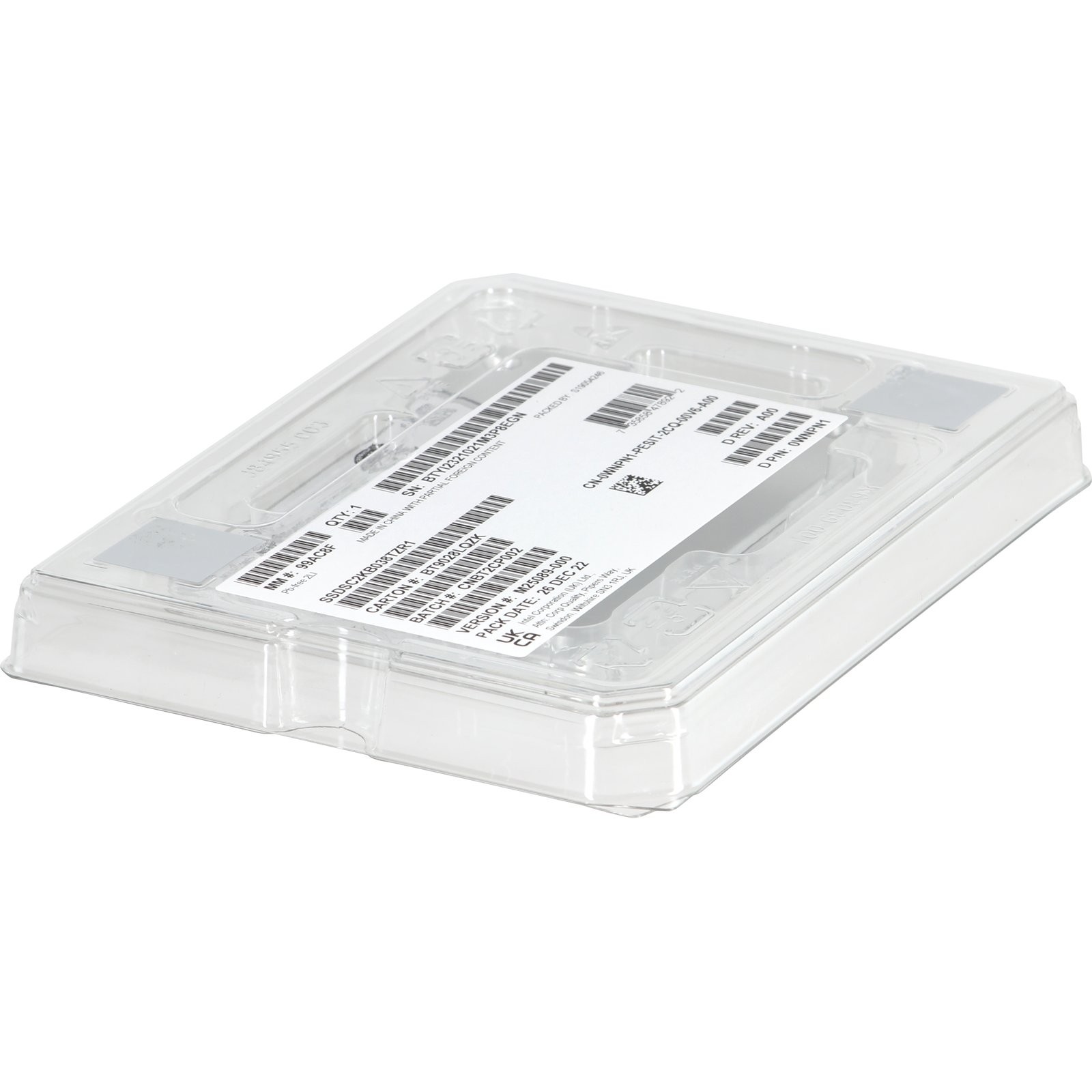 WNPN1-CDN Dell 3.84TB 6Gbps SATA RI TLC 7mm 2.5 SSD D3-S4520