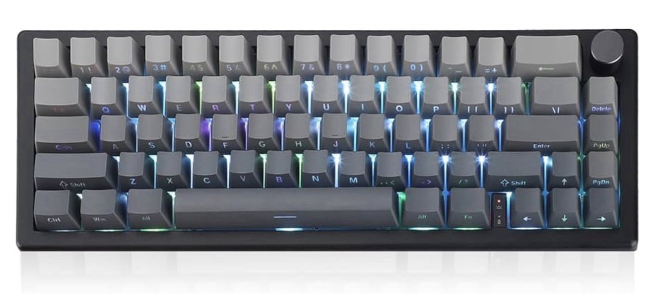 BOYI GMK67 65% Keyboard Kit Hot Swappable 3 Mode BT/2.4G/USB-C