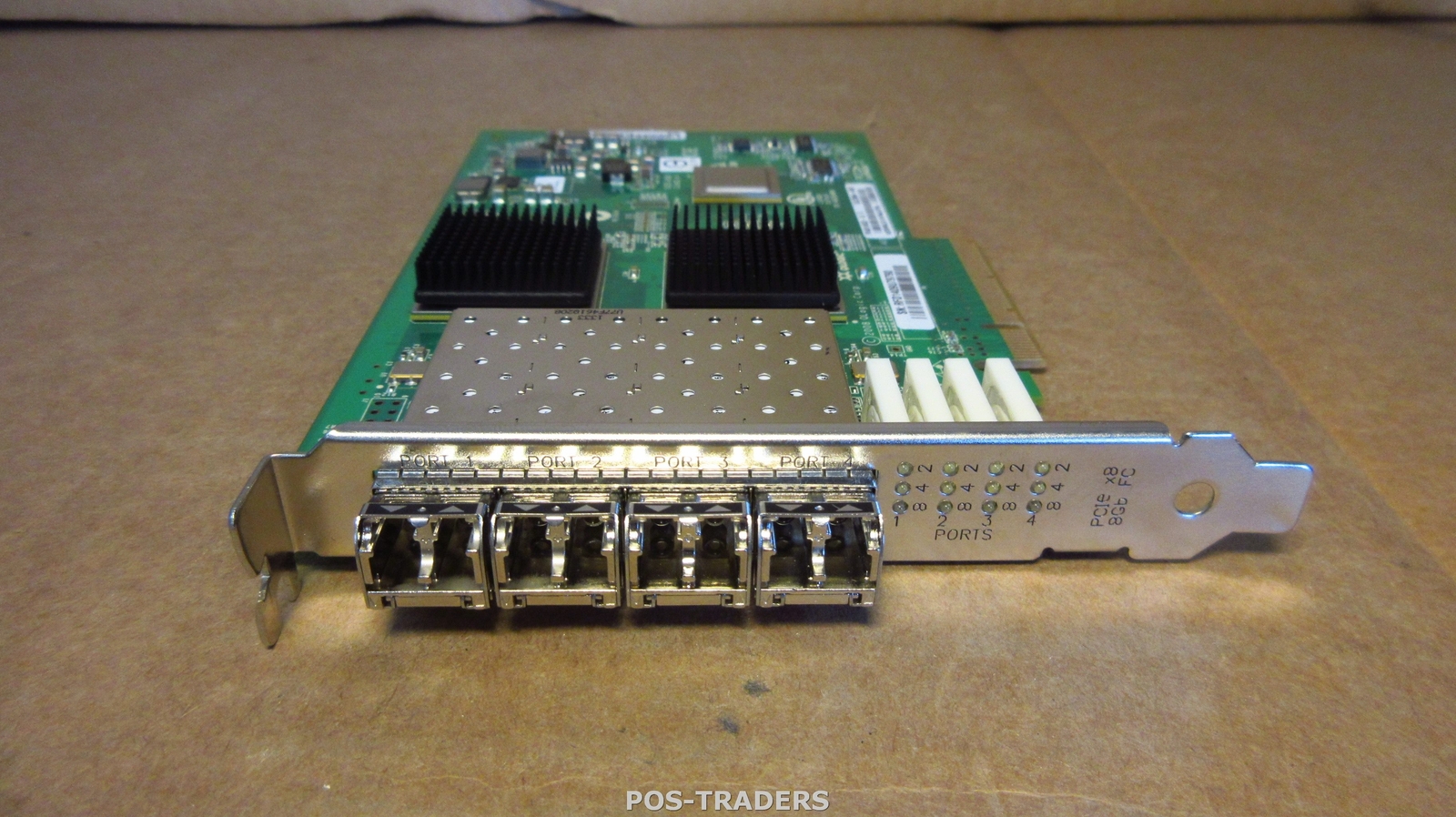 NetApp 111-00481+B0 QLE2564-NAP QUAD PORT PCIe 4x SFP Fibre Adapter FROM FAS8020