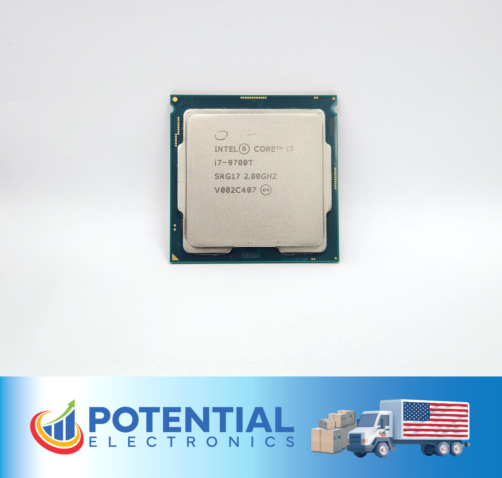 Intel Core i7-9700T SRG17 2.00GHz 8-Core 12MB LGA1151 35W CPU Processor