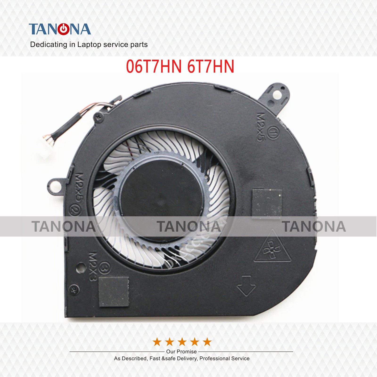 New 06T7HN 6T7HN For Del Latitude 5510 Precision 3540 CPU Cooling Fan Cooler