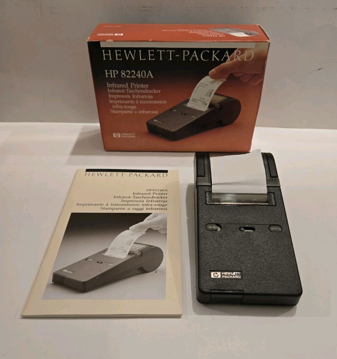 Hewlett-Packard HP 82240A Infrared Thermal Printer Boxed With Manual