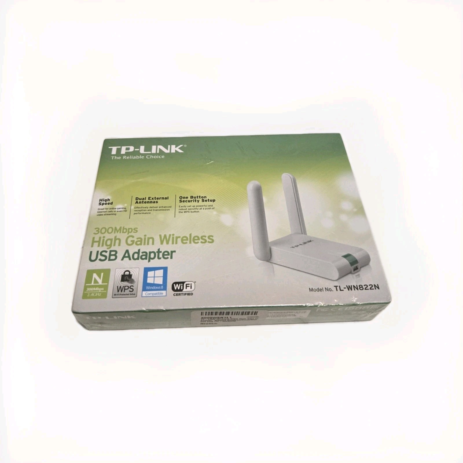 TP-LINK 300 Mbps High Gain Wireless USB Adapter (NEW FACTORY SEALED)