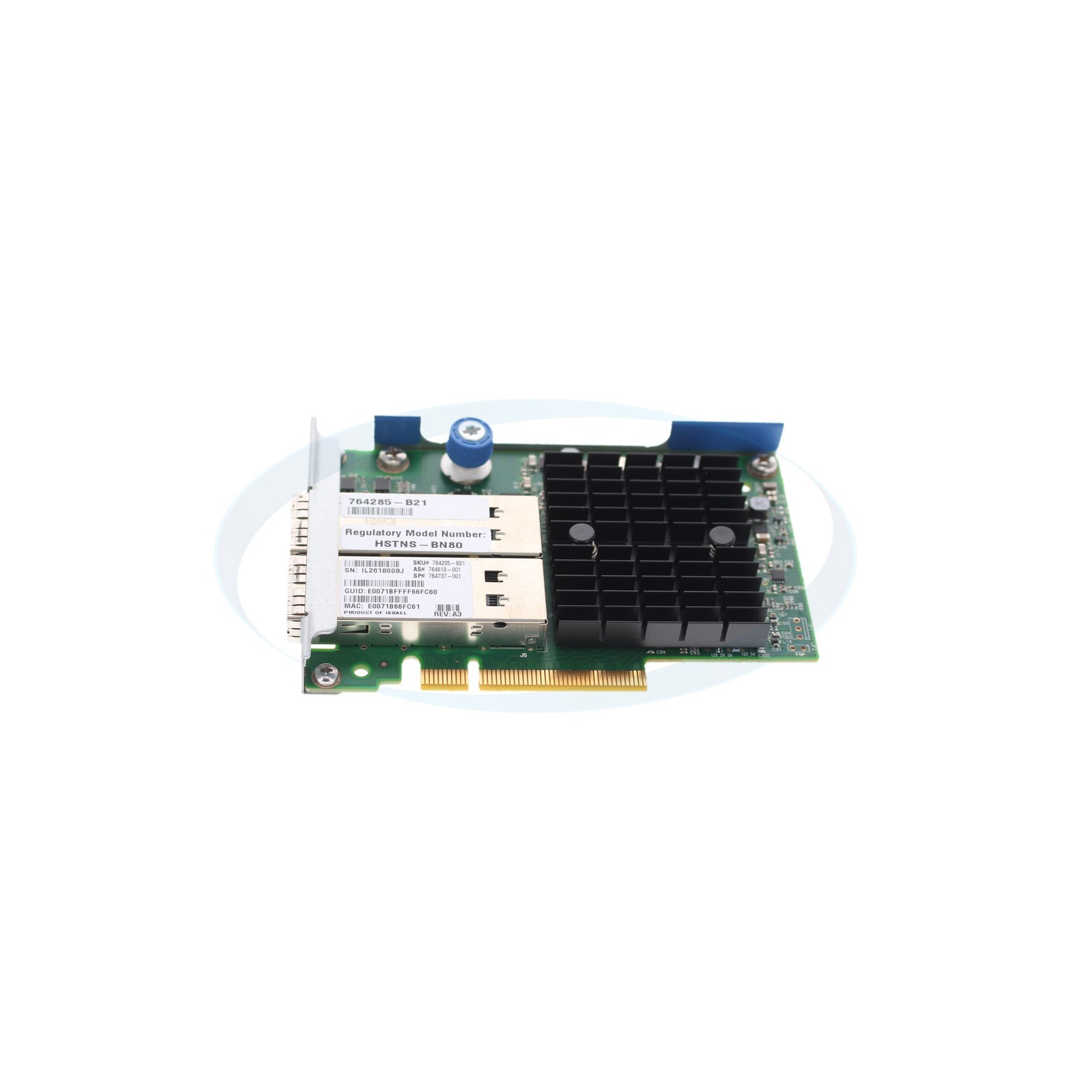 HP 764285-B21 544+FLR-QSFP 10Gb/40Gb 2P FDR Adapter