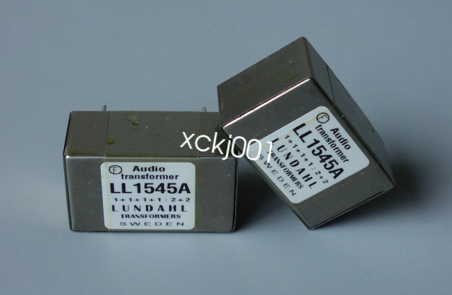 1 pair of Lundahl input boost bull LL1545A brand new fedex or DHL