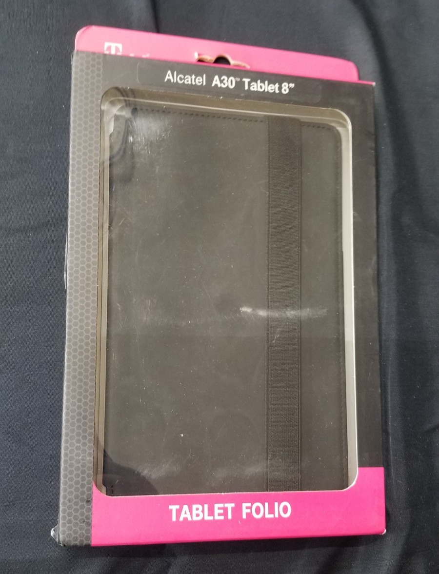 T Mobile Alcatel A30 Tablet 8" Folio New in Package INV#M-410