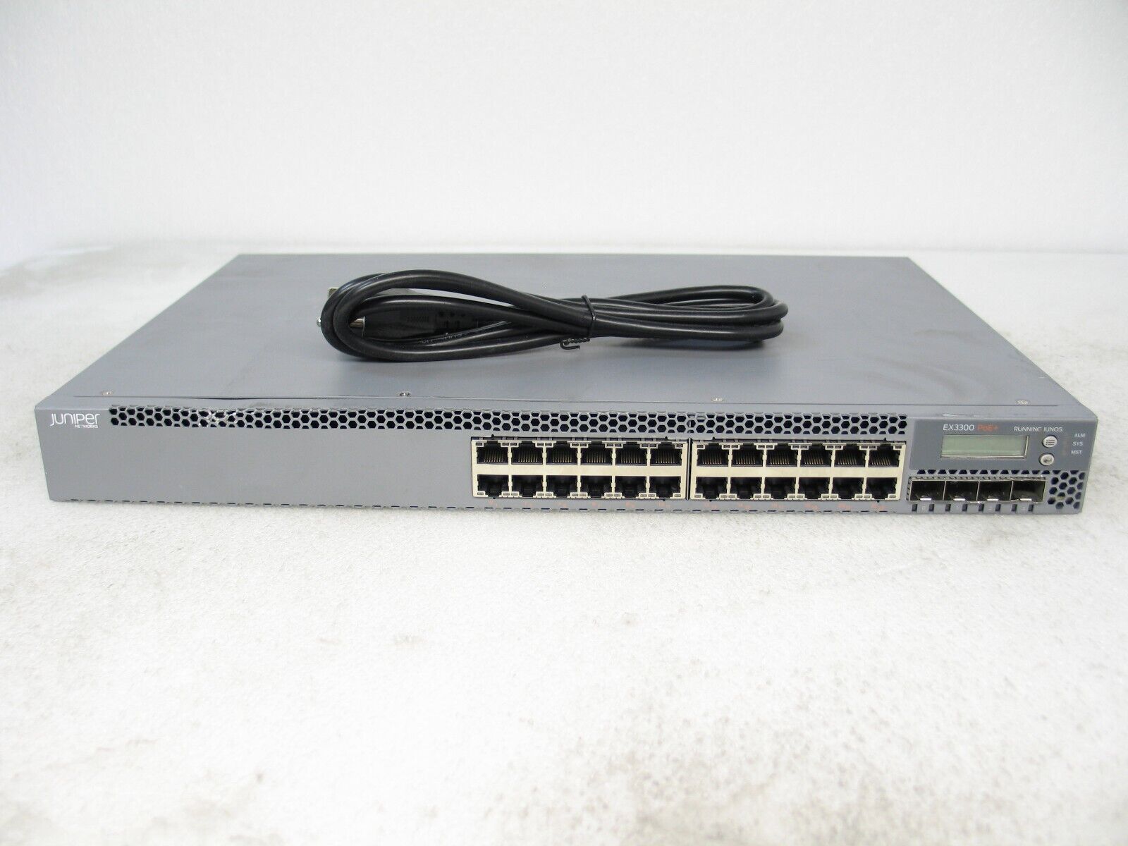 Juniper Network EX3300-24P 24-Port PoE Gigabit Switch *TESTED*