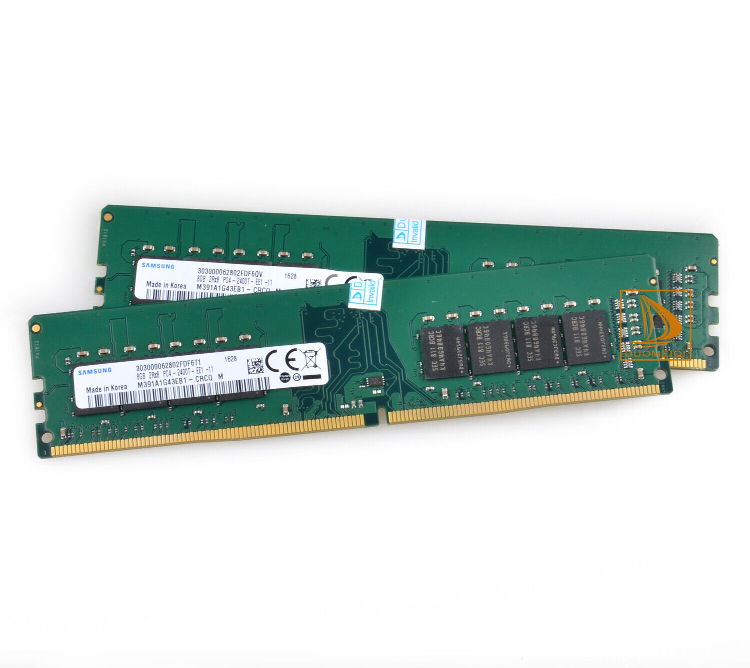 Samsung 16GB 2X 8GB PC4-2400T DDR4 2400MHz 288Pin UDIMM Desktop Memory RAM @Td