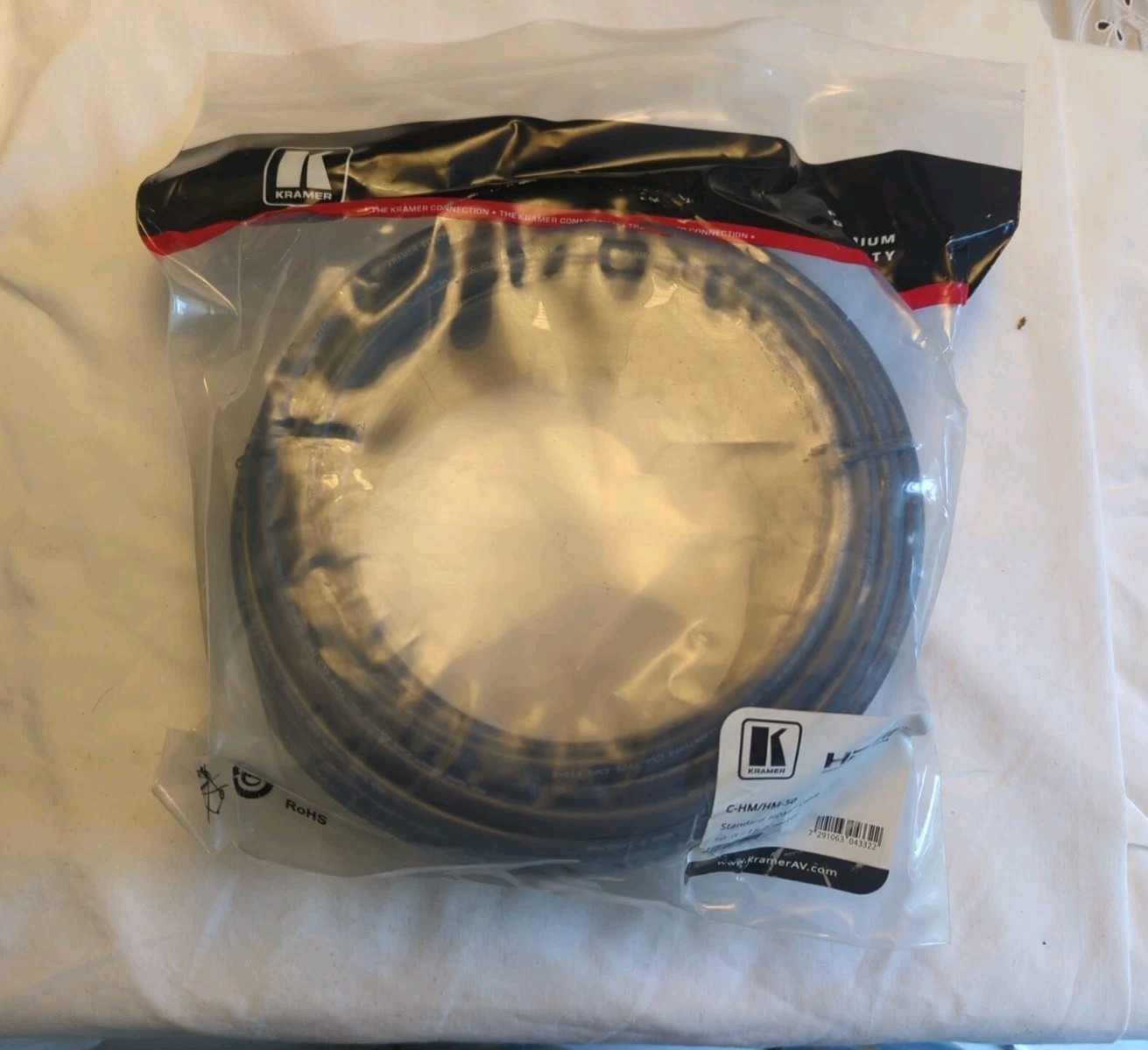 Kramer Electronics C-HM/HM-50 – HDMI Cables (HDMI, HDMI, MALE, Male, Straight, S