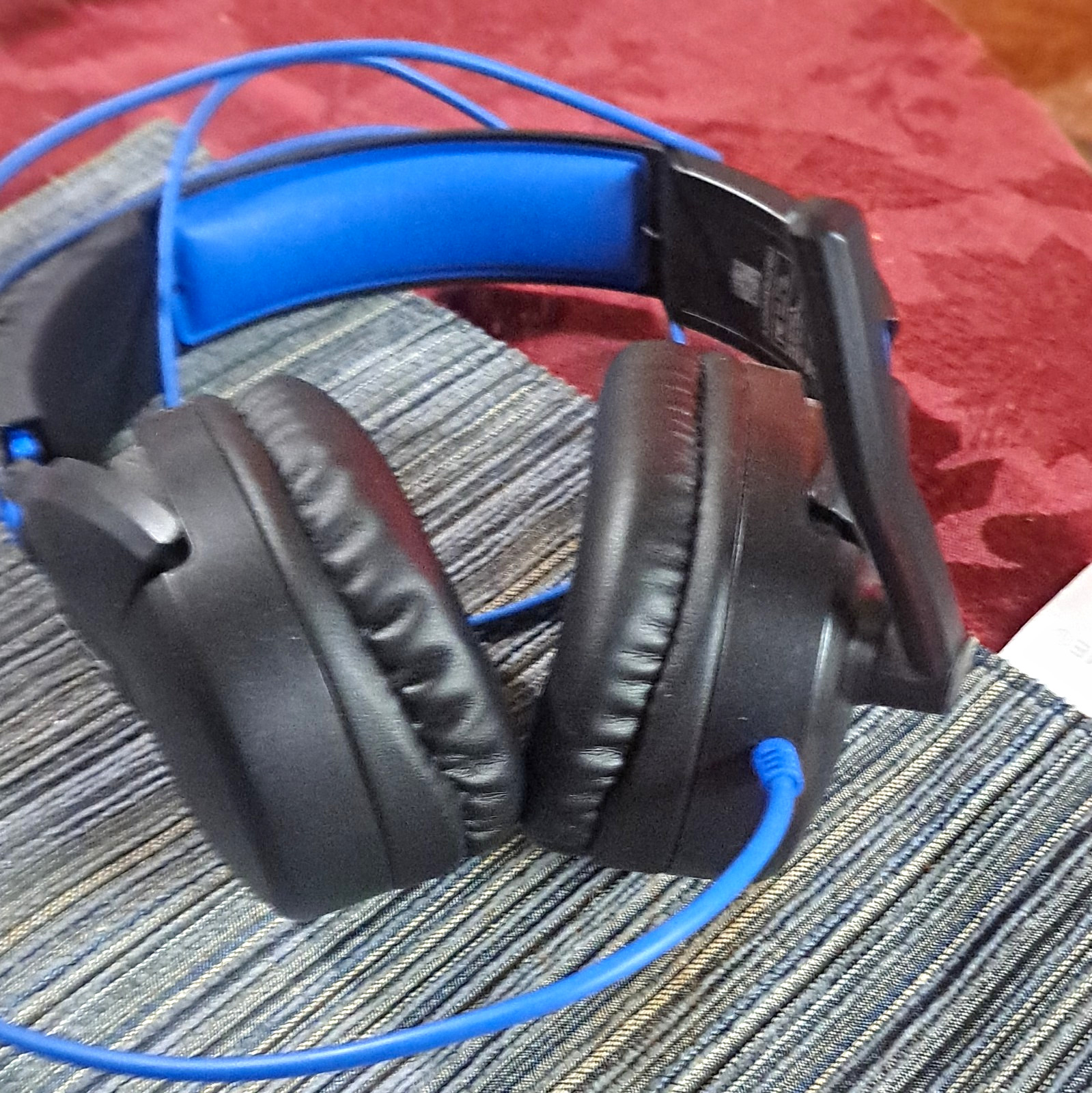 Turtle Beach Recon 50P Wired Over-Ear Headset 3.5mm Boom Mic 9ft Black/Blue