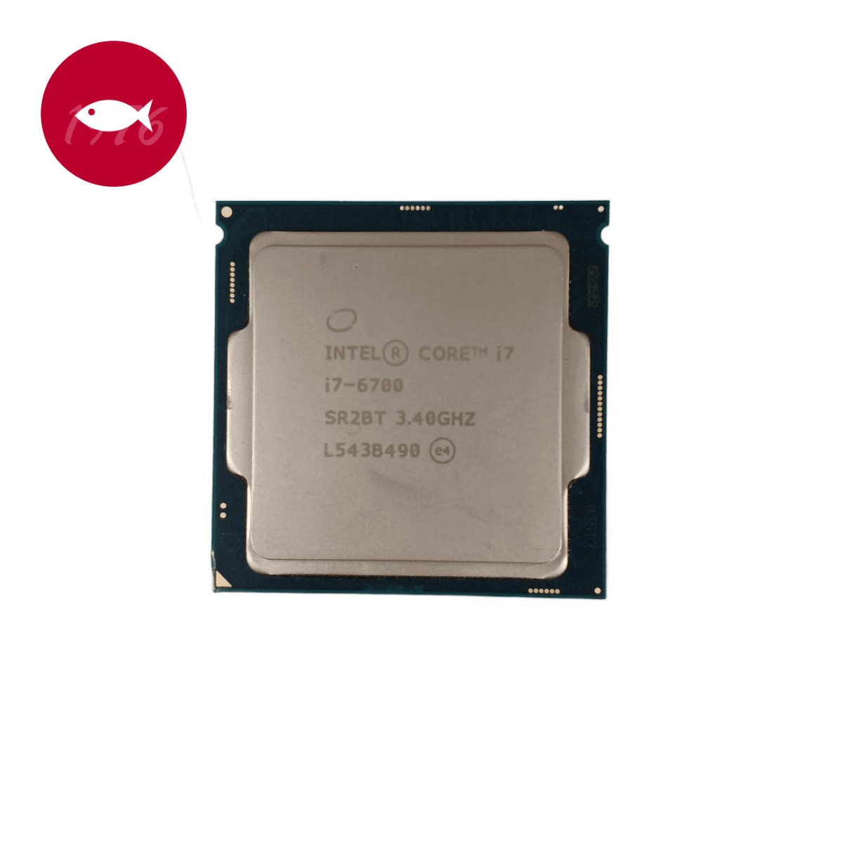 Intel Japan CPU Processor Unit Only Serial Number L543B490 Used Japan Pre-owned
