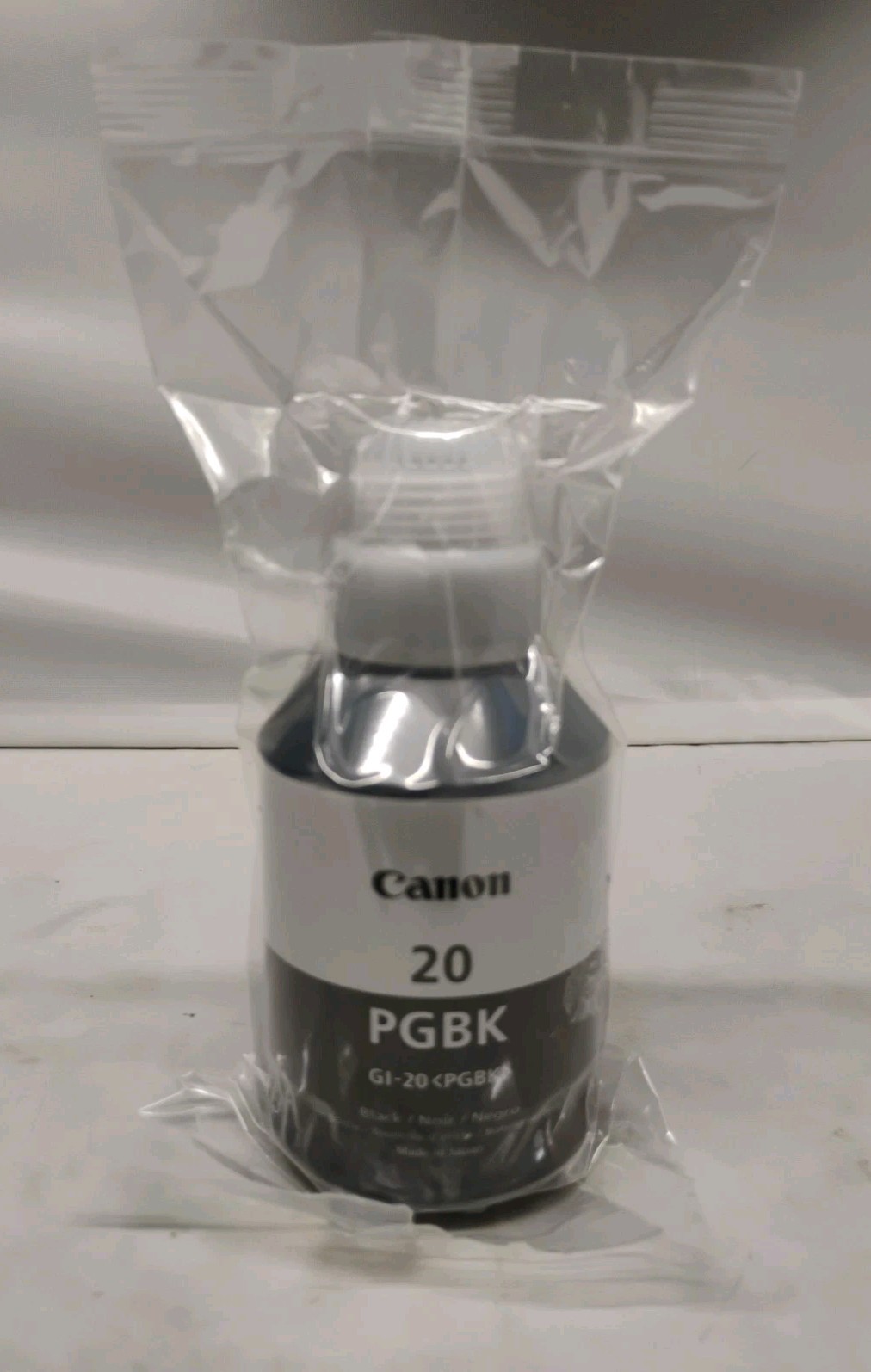 CANON 20 PGBK Genuine INK SUPPLIES GI-20 PIGMENT BLACK BOTTLE Pixma 170