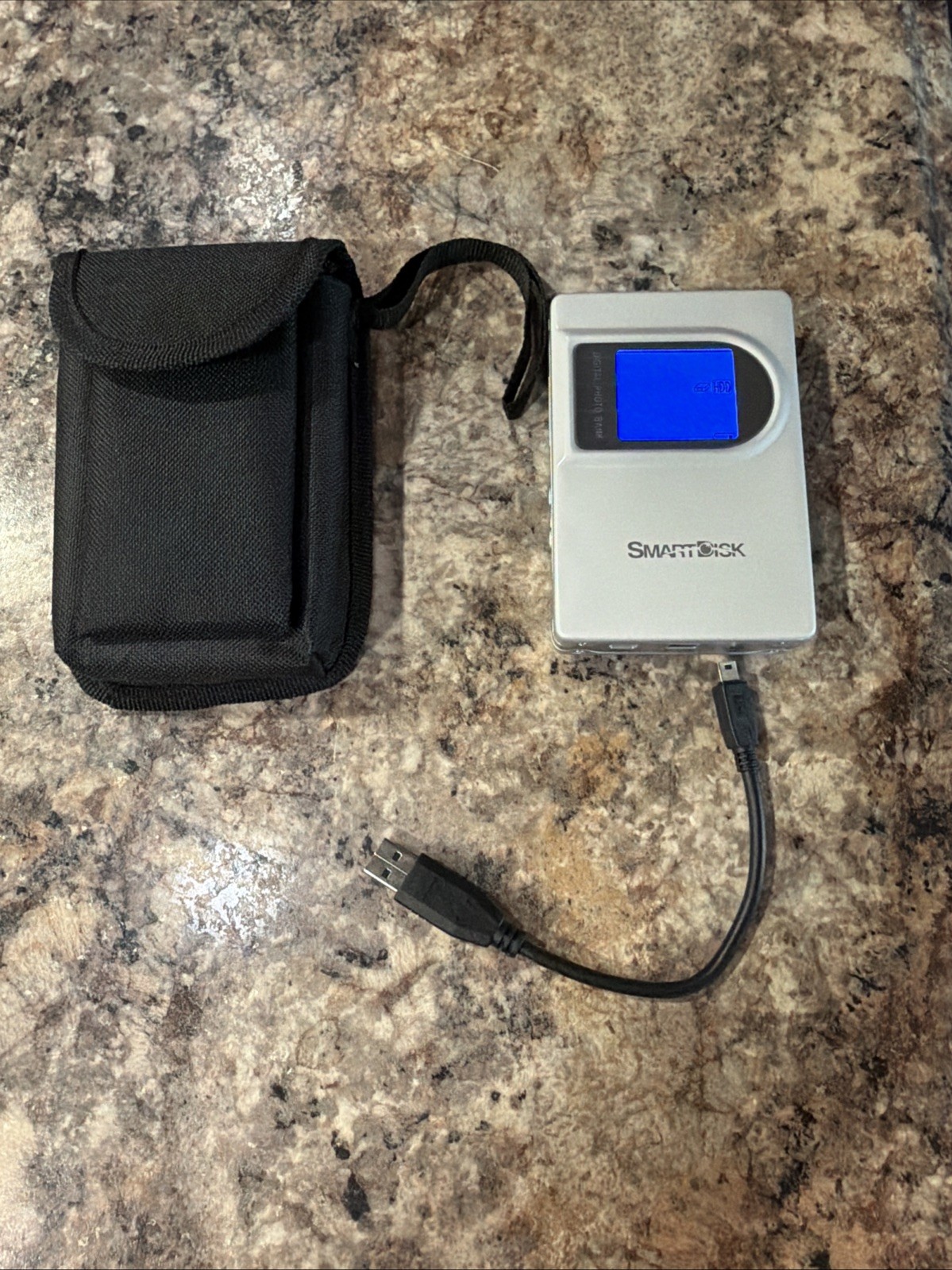 SmartDisk PhotoBank 80GB USB 2.0 Digital Transfer & Storage Device PB80 Tested