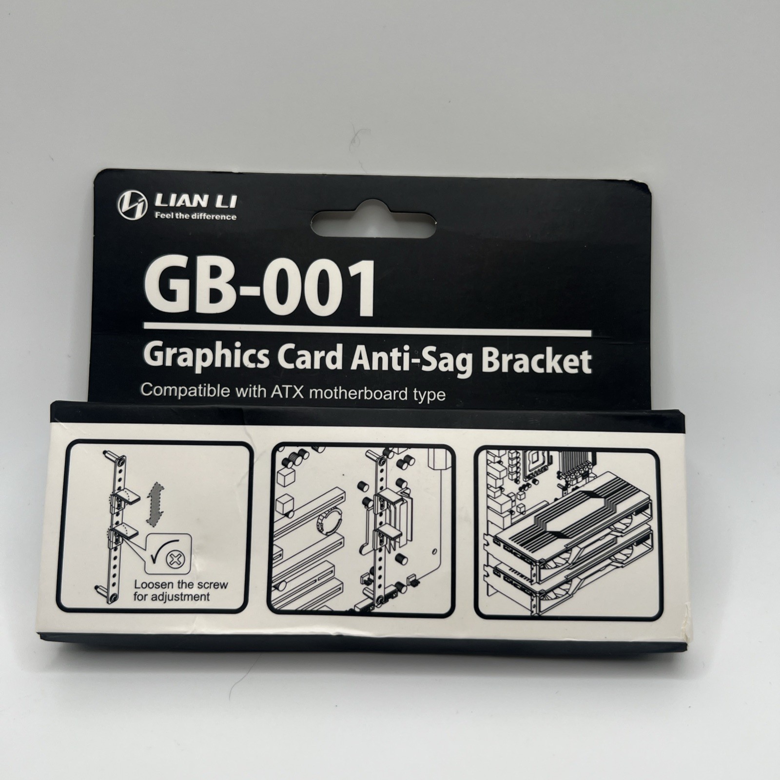 Lian Li GPU Graphics Card Anti-Sag Support Bracket GB-001 New Universal ATX EATX