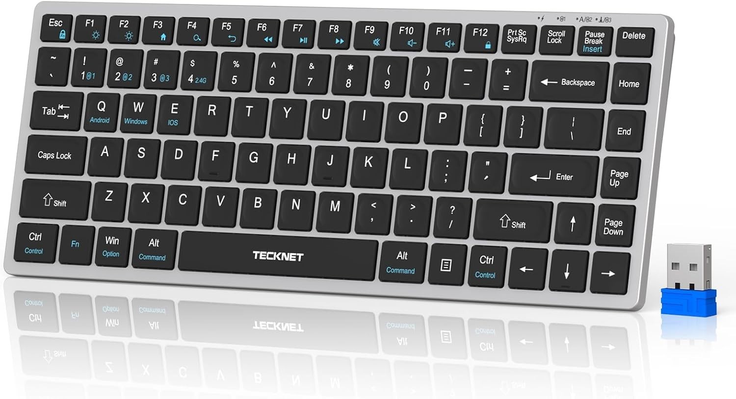 Tecknet (Shenzhen Unichain Technology Co, Ltd) TK-KB008 Wireless Keyboard