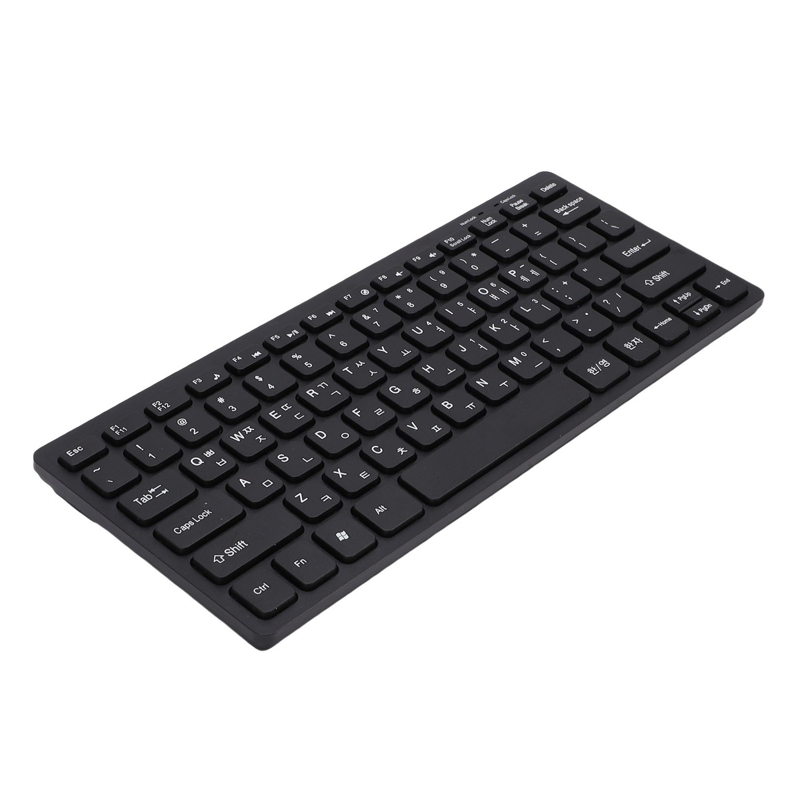 Keyboard Mouse Combo Slim Lightweight 2.4GHz Wireless 78 Key Korean Keybo BT0