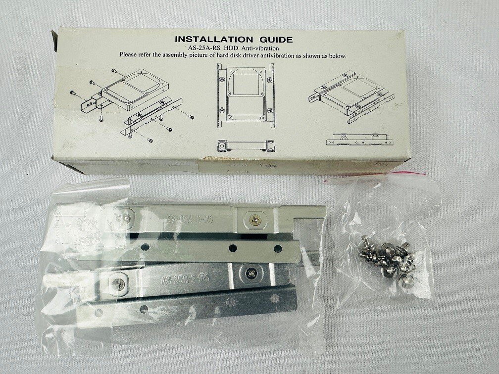 IEI AS-25A-RS HDD Anti-Vibration Installation Guide