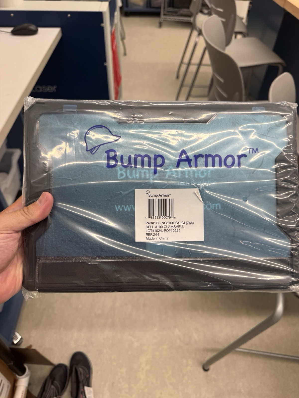 Bump Armor Ninja Shell - notebook shell case - Mfg # DL-NS3100-CS-CL