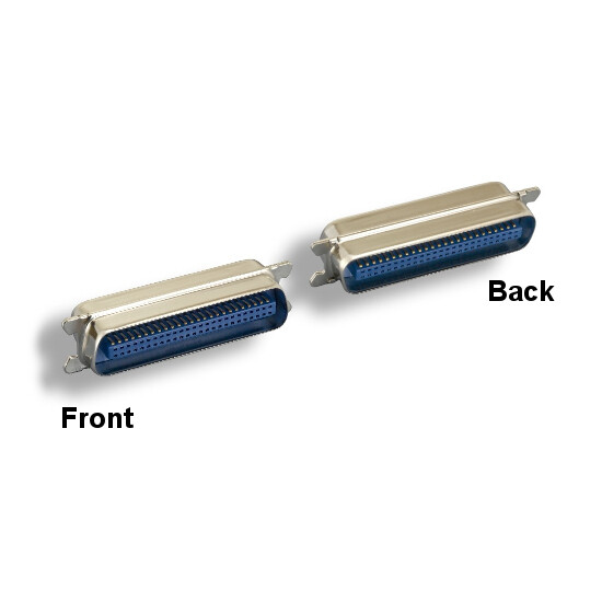 KNTK Mini CN50 50Pin Male to Male Adapter SCSI Centronics SCSI-1 Parallel Device