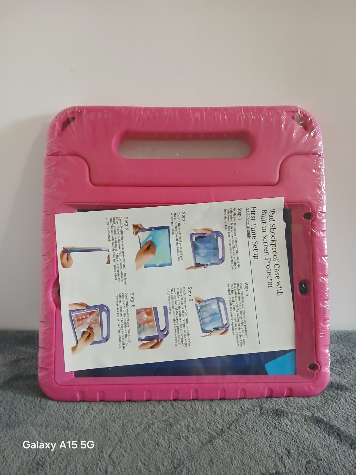 Tablet Shockproof Case With Built-in Screen Protector