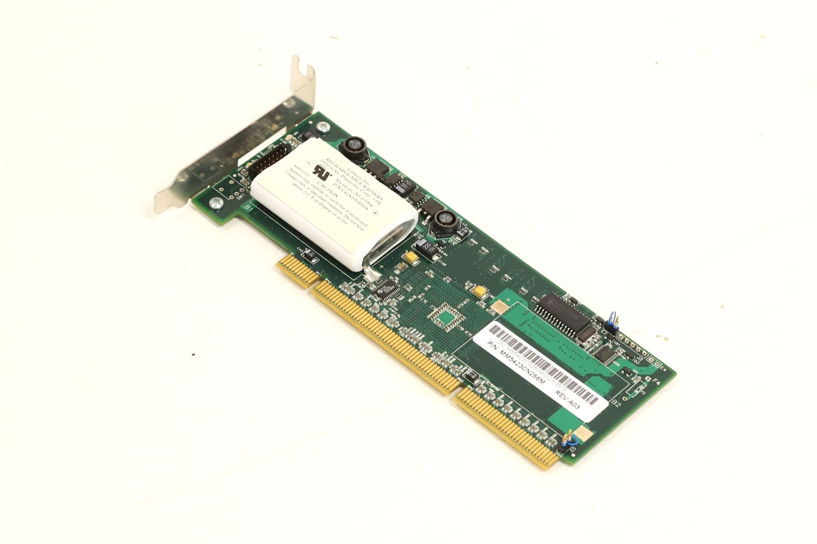 Micro Memory 256MB 64-Bit PCI Battery-Backed NVRAM Card P/N: MM5423CN256M Tested