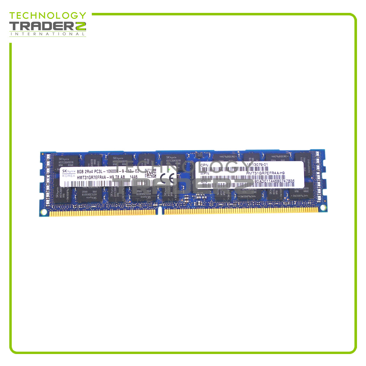 LOT OF 2 15-13079-01 Cisco 8GB PC3-10600 DDR3-1333MHz ECC 2Rx4 Memory