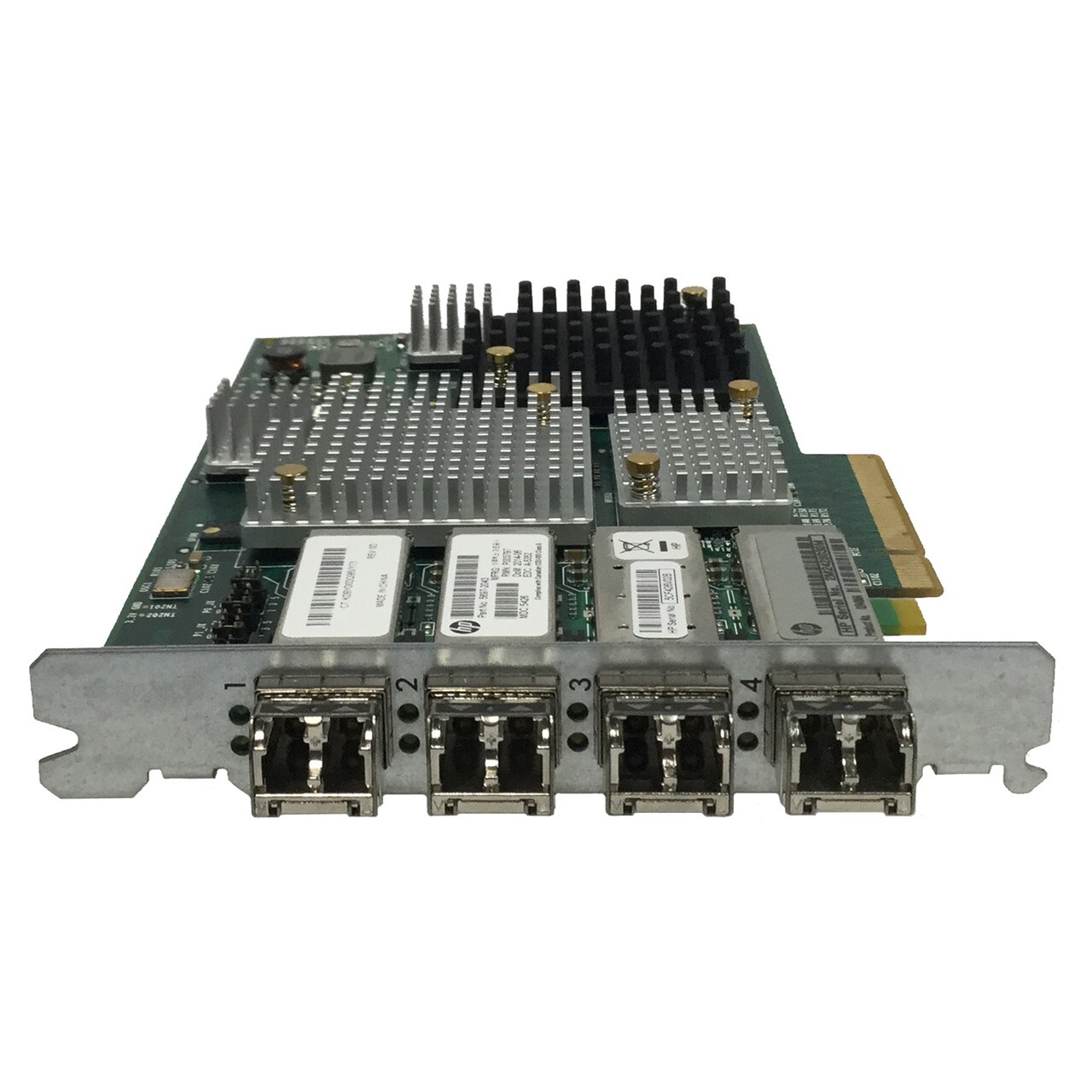 HPe QR486A 3Par 4 Port 8GB StoreServ FC Adapter QR486AR 683259-001