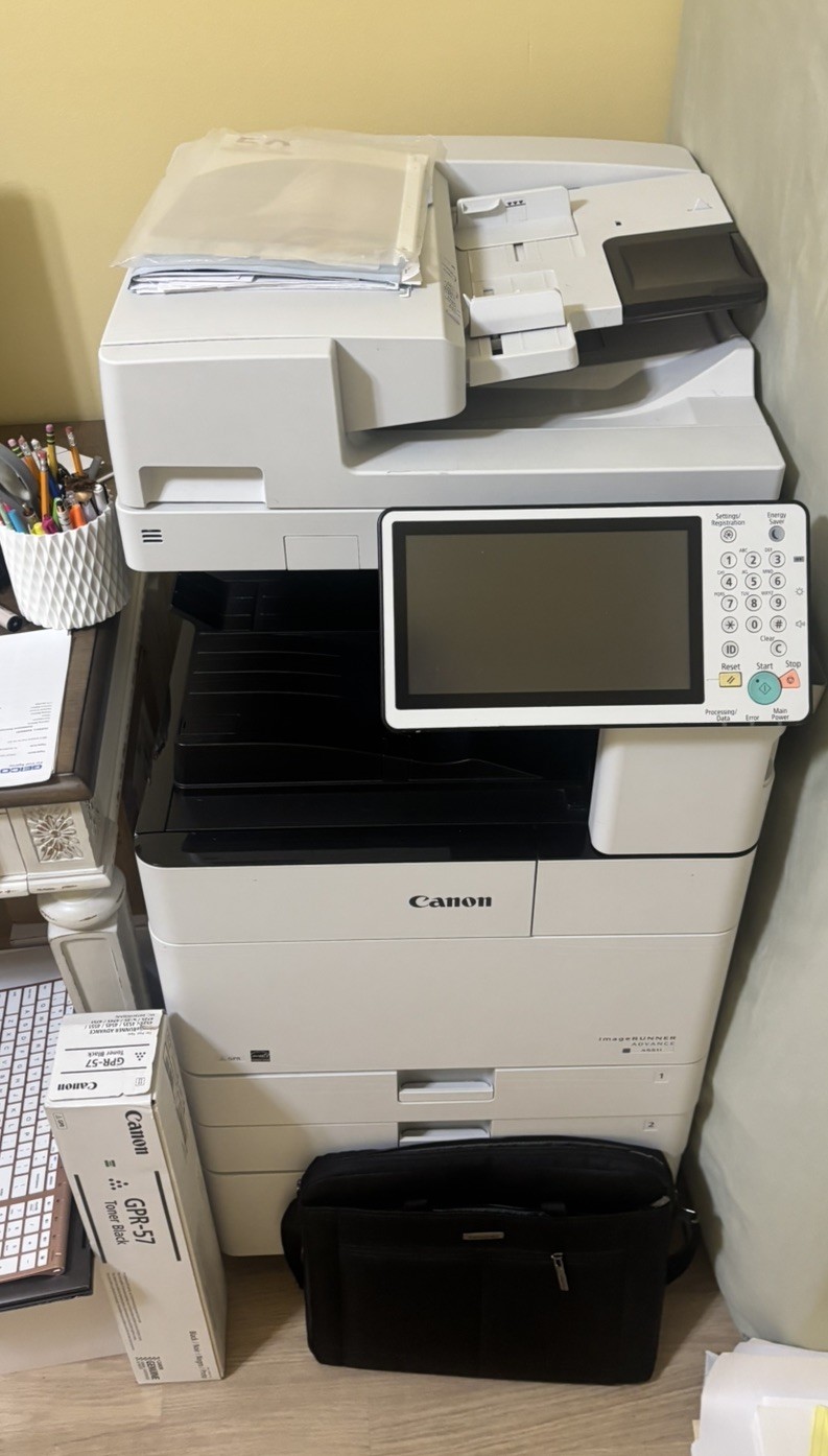 Canon imageRUNNER ADVANCE DX C5550i III Color Copier Printer Scanner 121K Pages