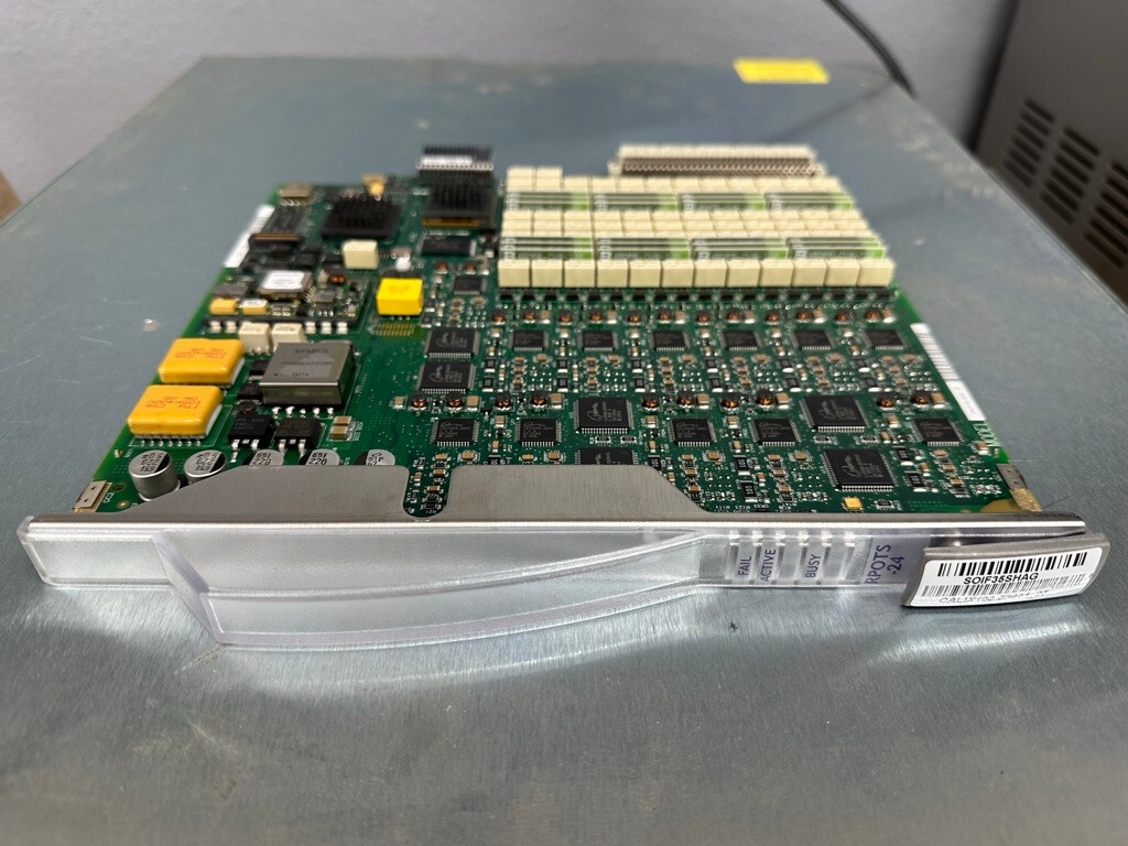 Calix 100-00021 RPOTS-24 C7 POTS Interface Line Card