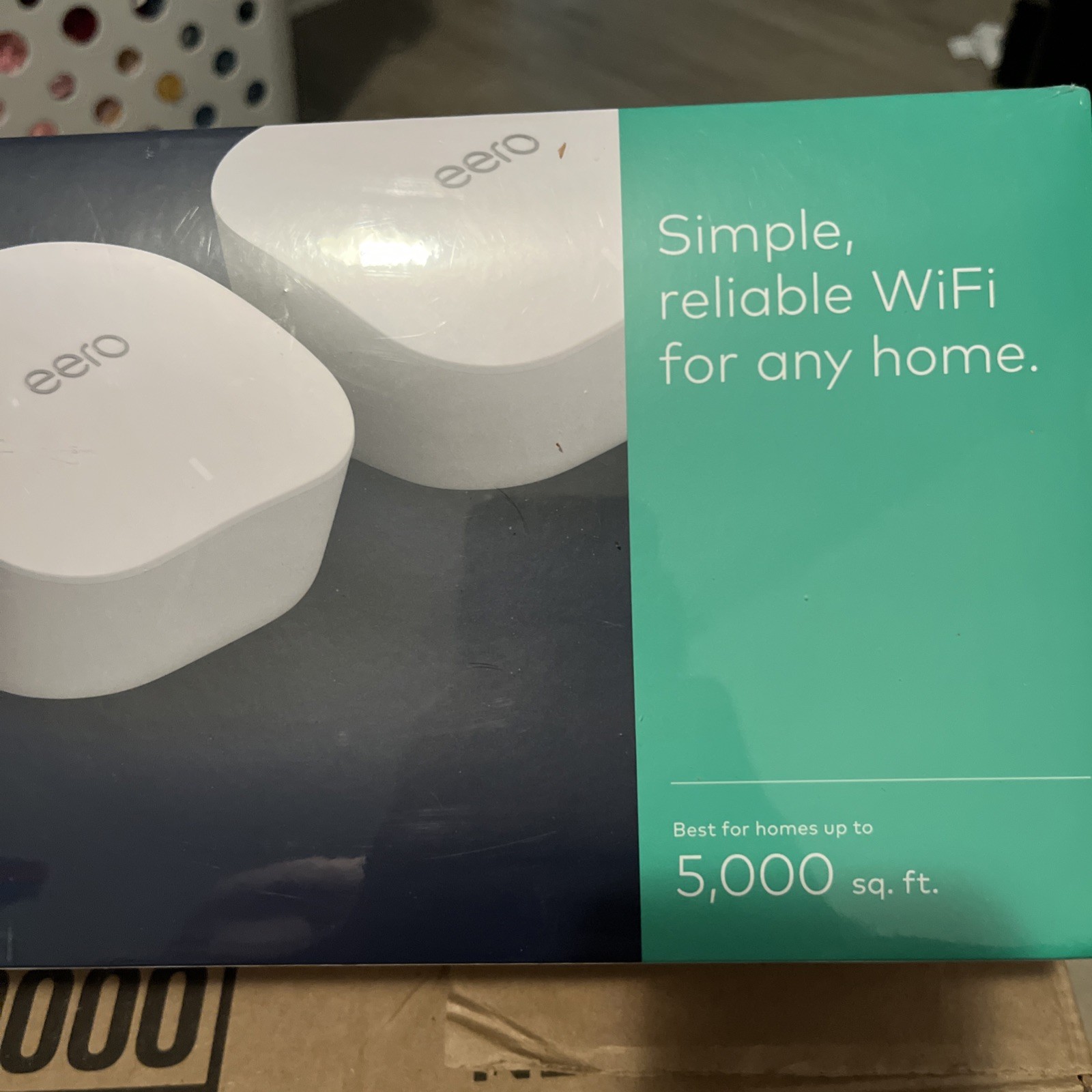 eero Wi Fi System Wi-Fi Router/Extender - Pack of 3 Brand New In Box 5000 Sq Ft