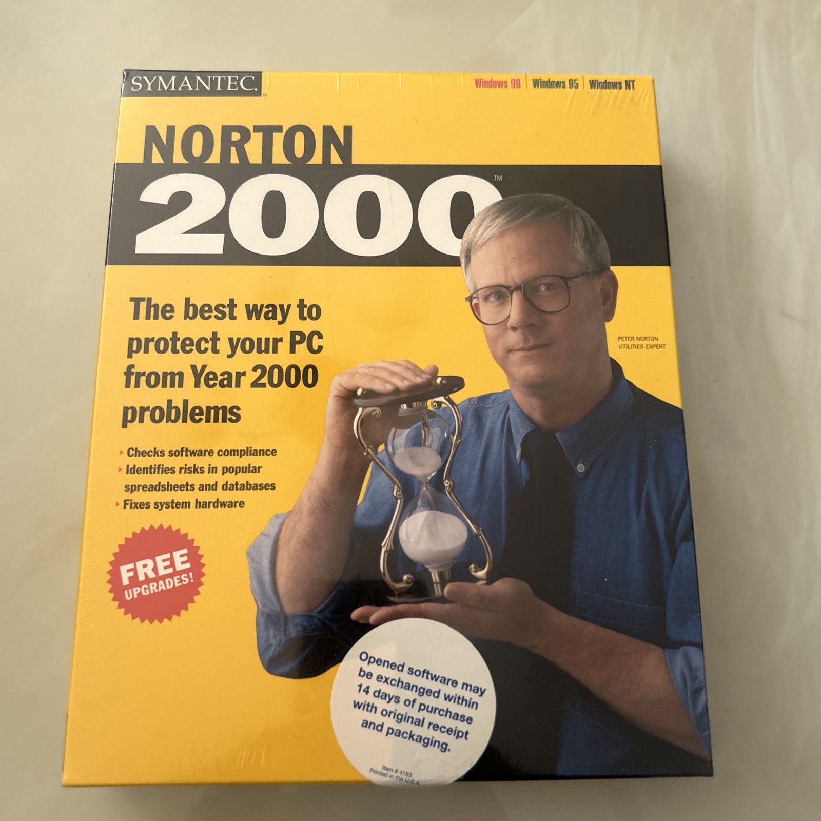 NORTON SYSTEM WORKS 2000 Version SYMANTEC WINDOWS 95 98 New