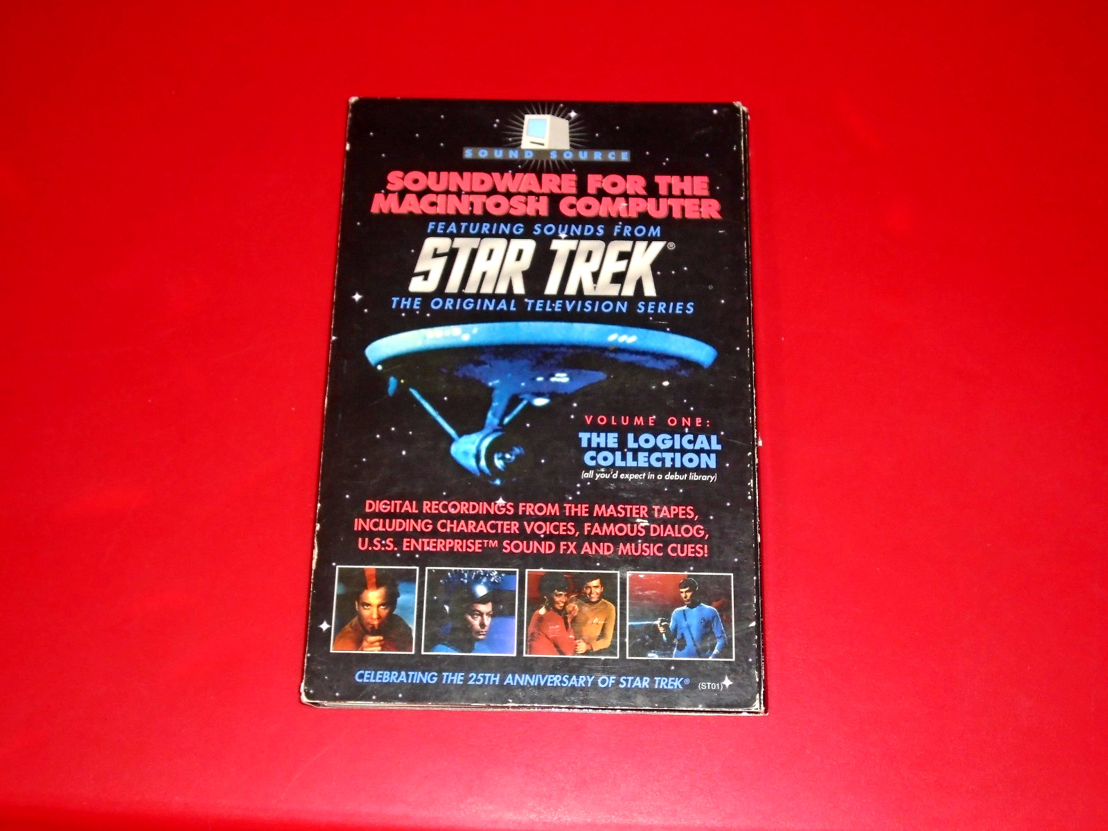 Macintosh 1st TV Series Star Trek Soundware Vol 1 Sound Source 1991 CIB Complete