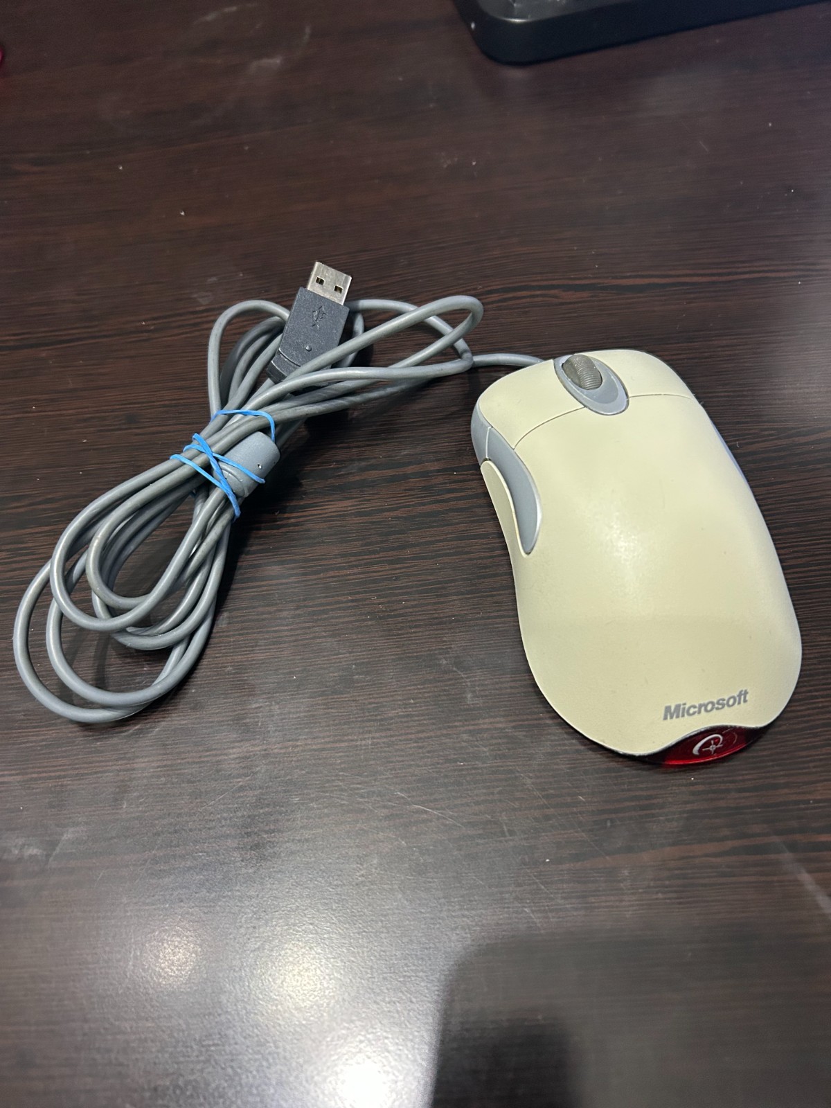 Vintage Microsoft IntelliMouse Optical X800472 Wired USB PS/2 Mouse
