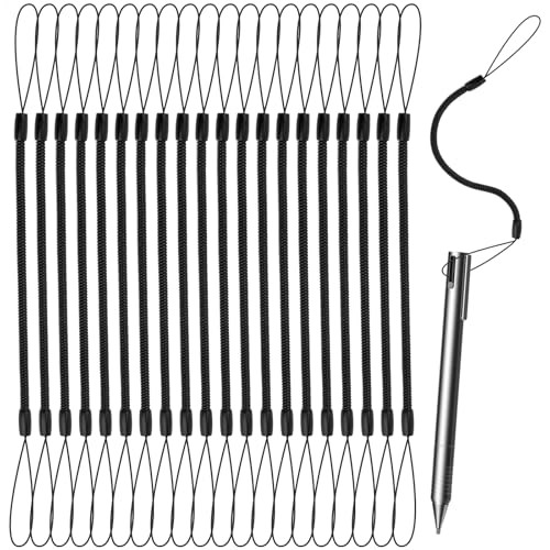20pcs Elastic Tether Lanyard, Anti-Loss Stylus Lanyard Pen Leash Plastic