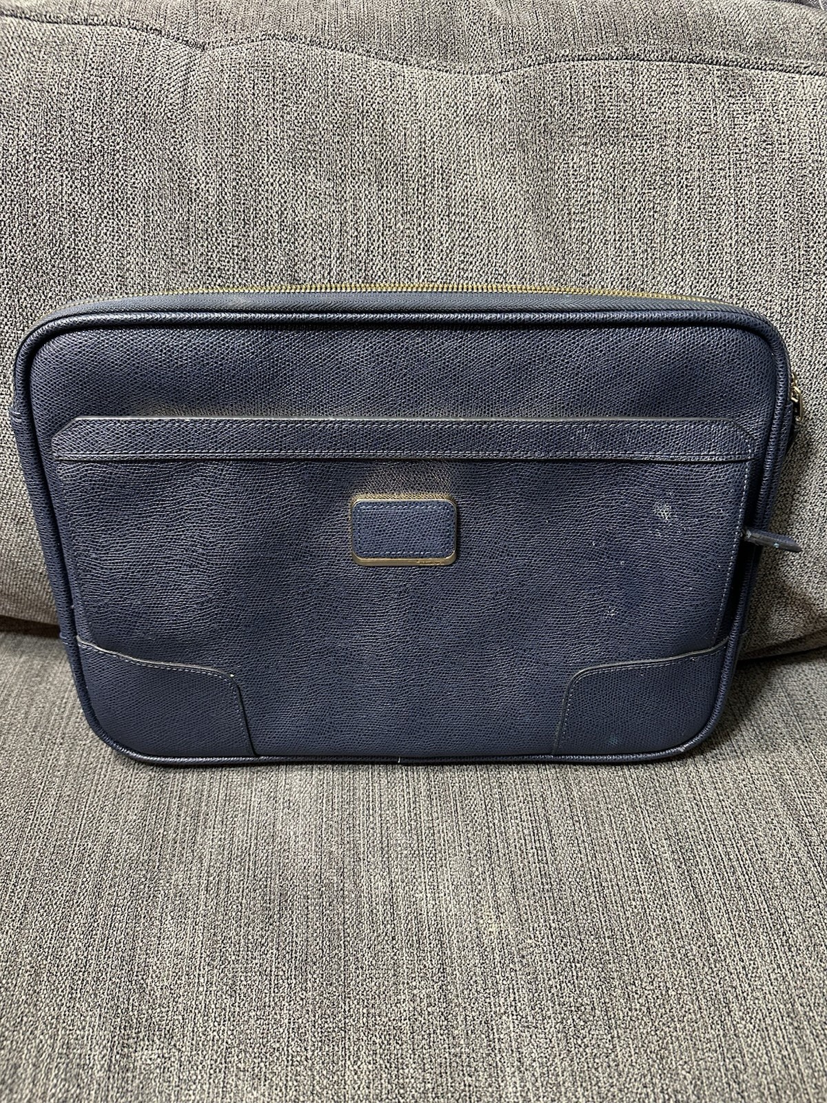 TUMI Alpha Protective Laptop/iPad Sleeve Case - Navy Blue - 13.5 x 10