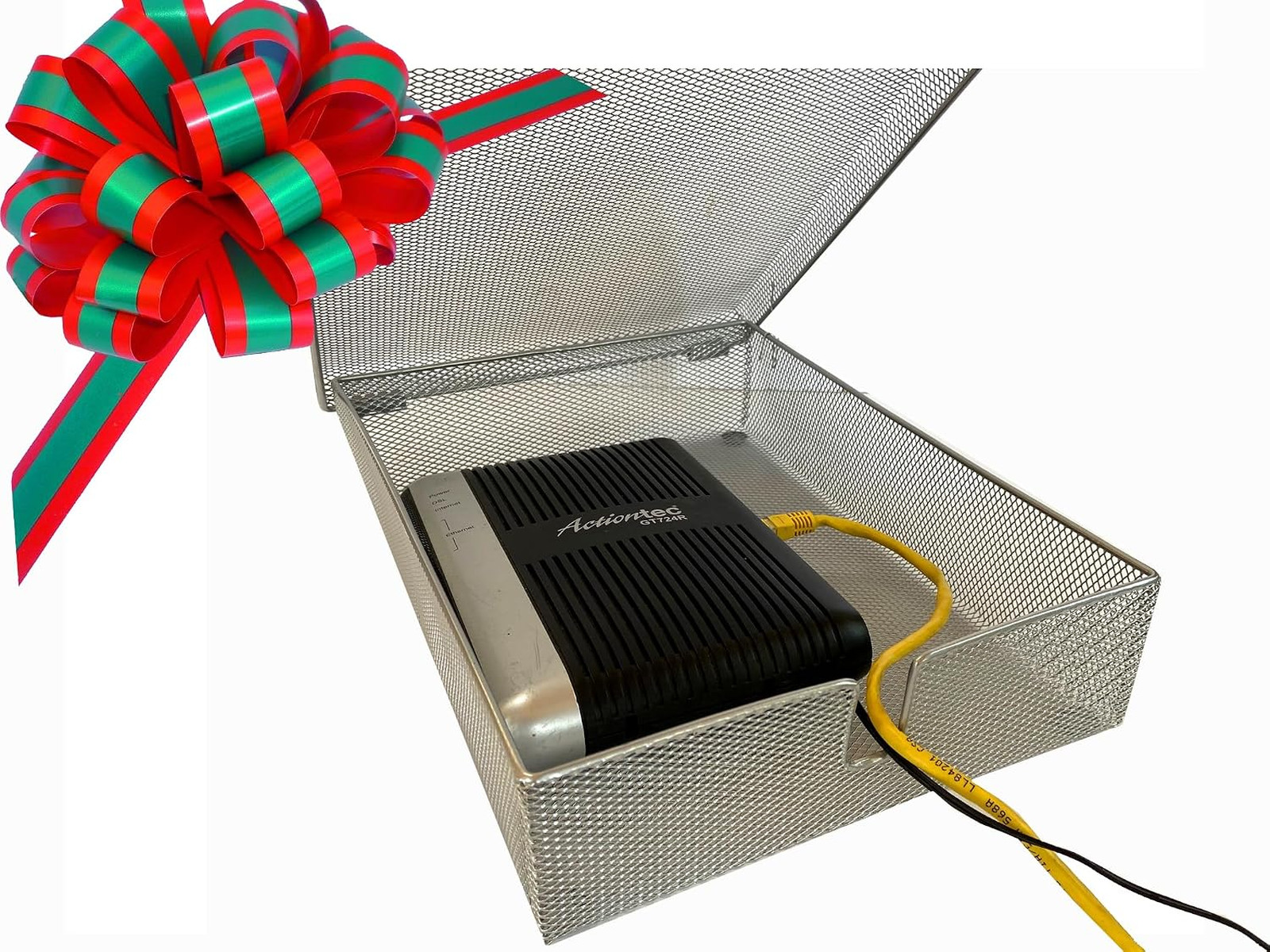 WiFi Router Cover Guard - Faraday cage for EMF WiFi router emit.