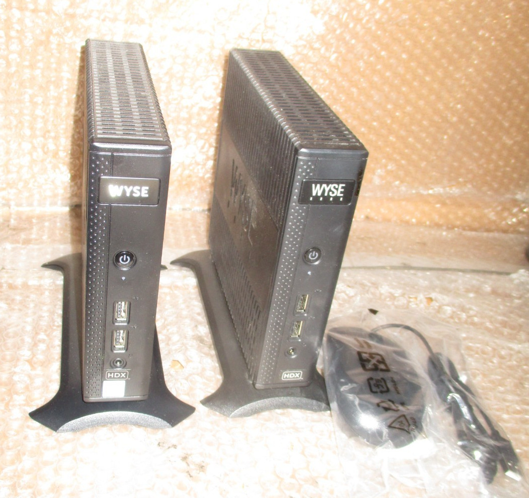 2x Dell Wyse Thin Client Dx0D w/1x Mouse | No Power Adapter