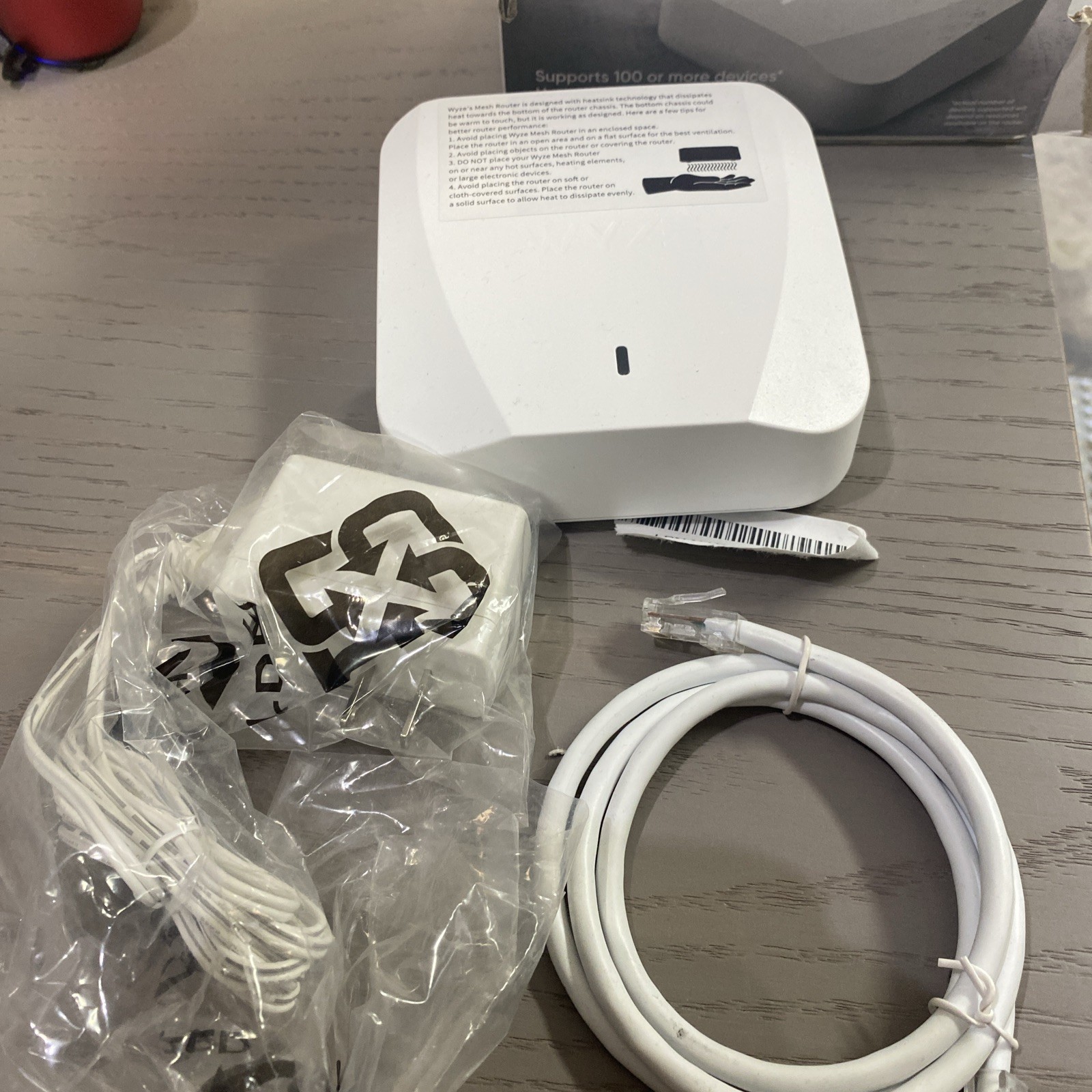 Wyze AX3000 Dual-Band Wi-Fi 6 Mesh Router - White