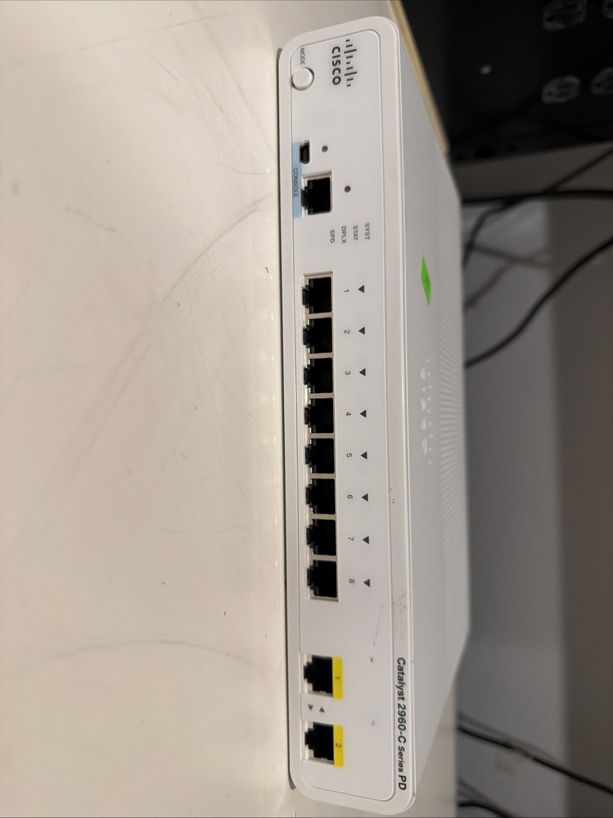 Cisco Catalyst 2960-C Series PD 8-Port Gigabit Ethernet Fully Managed Switch